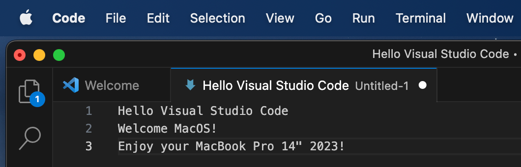 How to install Visual Studio Code in MacOS