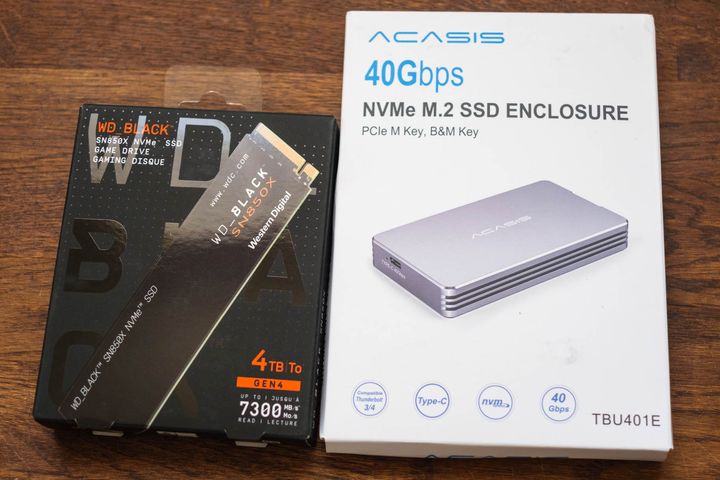 DIY Fast External SSD